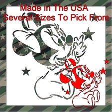 White Plastic Stencil - Cartoon Mouse SW257  6", 8", 10" or 12" 