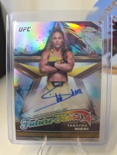 2024 TOPPS CHROME UFC #FSA-TRI TABATHA RICCI FUTURE STARS AUTO REFRACTOR /150