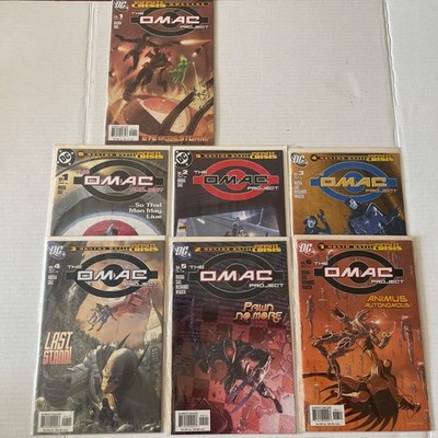 Omac Project #1-6 complete series + Special Greg Rucka Infinite Crisis set