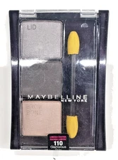 NEW Maybelline Expert Wear EYESHADOW Trio-110 GLAMOROUS GRAY