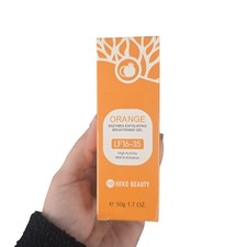 Heko Beauty Orange Enzymes Exfoliating Brightening Face Body Scrub 50g 1.7oz