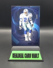 2025 Panini Silhouette Deion Sanders Blue /99 ~ Cowboys #49