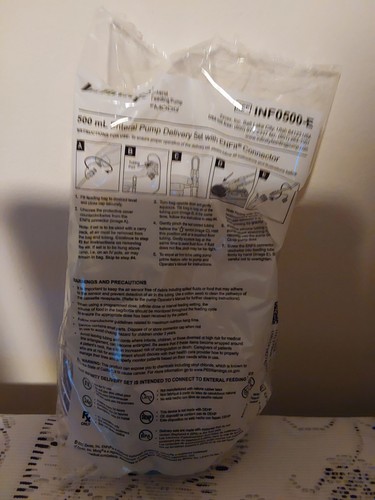 Moog Infinity INF0500E Enteral ENFit Futterbeutel versiegelt 30 Stück 500 ml - Bild 3 von 4