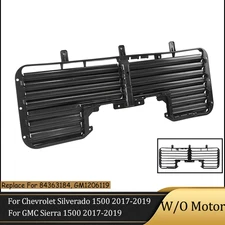 Radiator Shutter Grille Air Intake For Chevy Silverado GMC Sierra 1500 2017-2019