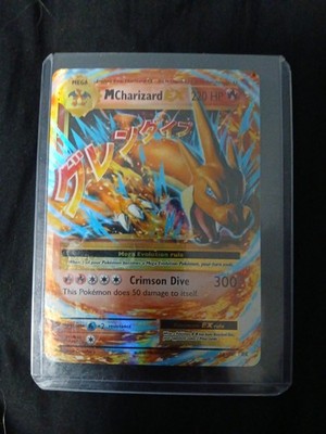 Pokémon TCG Holo Ultra Rare M Charizard EX 13/108 2016 Pokemon Card