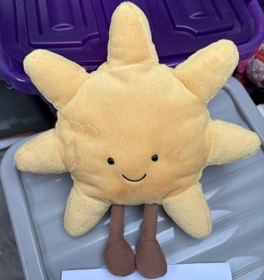 Jellycat I Amuseable Sun Sunshine weiches Plüschtier neu Etikett