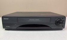 Admiral JSJ-20407 2-Head VCR No Remote Tested-All Functions Work
