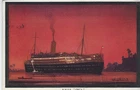 PUERTO RICO PAQUEBOT POSTCARD - ROYAL MAIL LINE