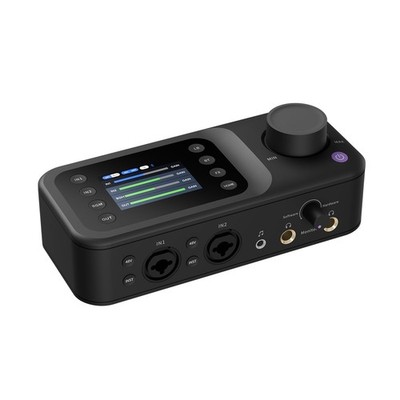 AMIX40U Audio Interface & Mixer for PC and Smartphone, 10-Channel, Dual XLR/6...