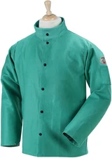 Revco  F9-30C 36" 9oz. Green FR Cotton Welding Jacket, X-Large