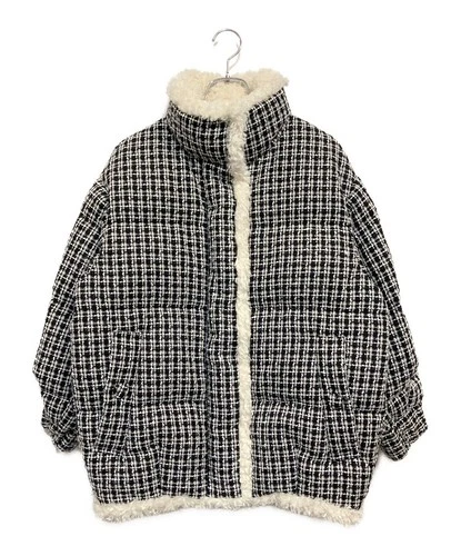Snidel Down Jacket SIZE Men's Size ONE SIZE White/Black Excellent - product listing photo
