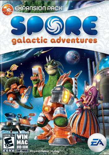Spore Galactic Adventures Expansion Pack - PC/Mac, Requires Spore to play. - Picture 1 of 1