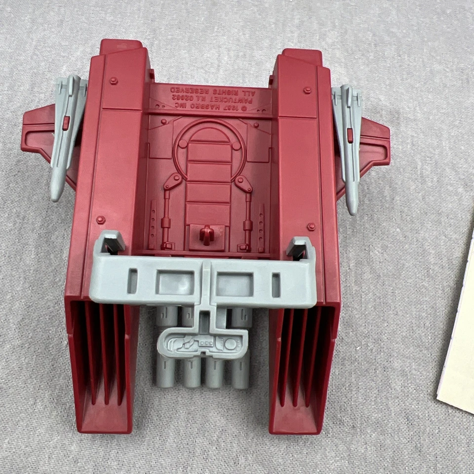 1987 Cobra Jet Pack & Blueprints Vintage G.I. GI Joe 3,75 ARAH Лот 100% Полный - Изображение 4 из 4