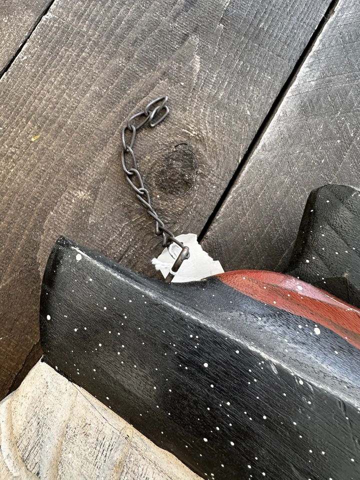 Primitive Vtg Style Retro Christmas Frosty Snowman Arrow Hanger Replacement - Image 3 of 4