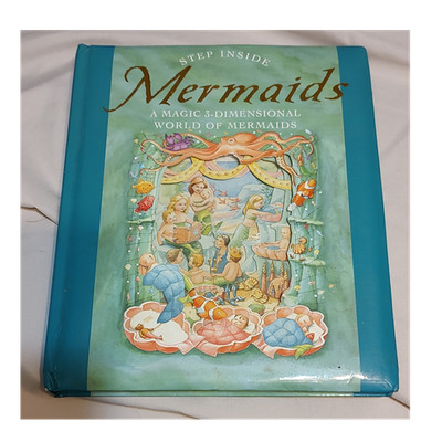 Gaby Goldsack Step Inside Mermaids Pop-Up 3D Hardcover Picture Book 2007