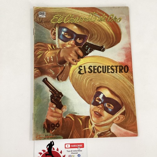1962 SPANISH MEXICAN COMICS EL CHARRITO DE ORO #182 EDAR PHOTO COMIC MEXICO