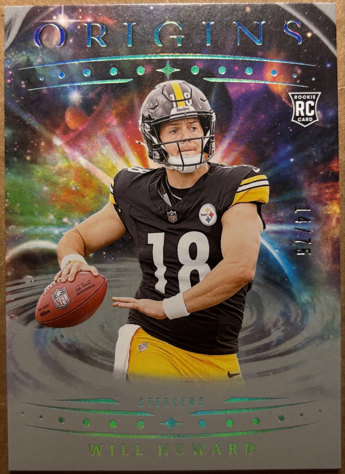 2025 Panini Origins - Rookies Will Howard, Will Howard #120 Silver /75 (RC)