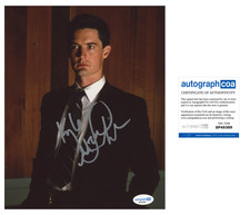 Kyle MacLachlan ‘Twin Peaks’ Signed 8x10 Photo ‘Dale Cooper’ ACOA