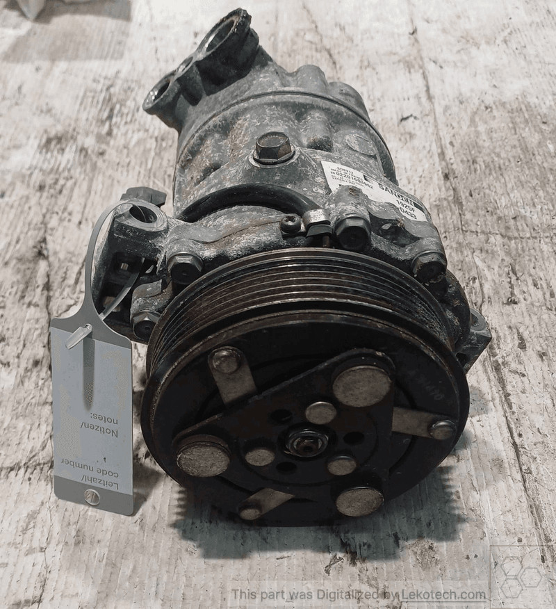 COMPRESSORE A C FIAT DOBLO CARGO 4V 1.6 MJT PL-TN Maxi Frg 1598c b40d0b 52061760