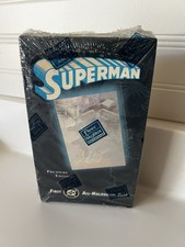 1996 SUPERMAN DC Fleer Skybox Premiere Edition All Hologram SEALED BOX #2