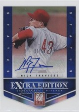 2012 Elite Extra Edition 50/50 Nick Travieso #11 Auto 0p8