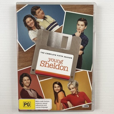Young Sheldon DVD 2022 The Complete Fifth Season 5 22 Episodes Special Features