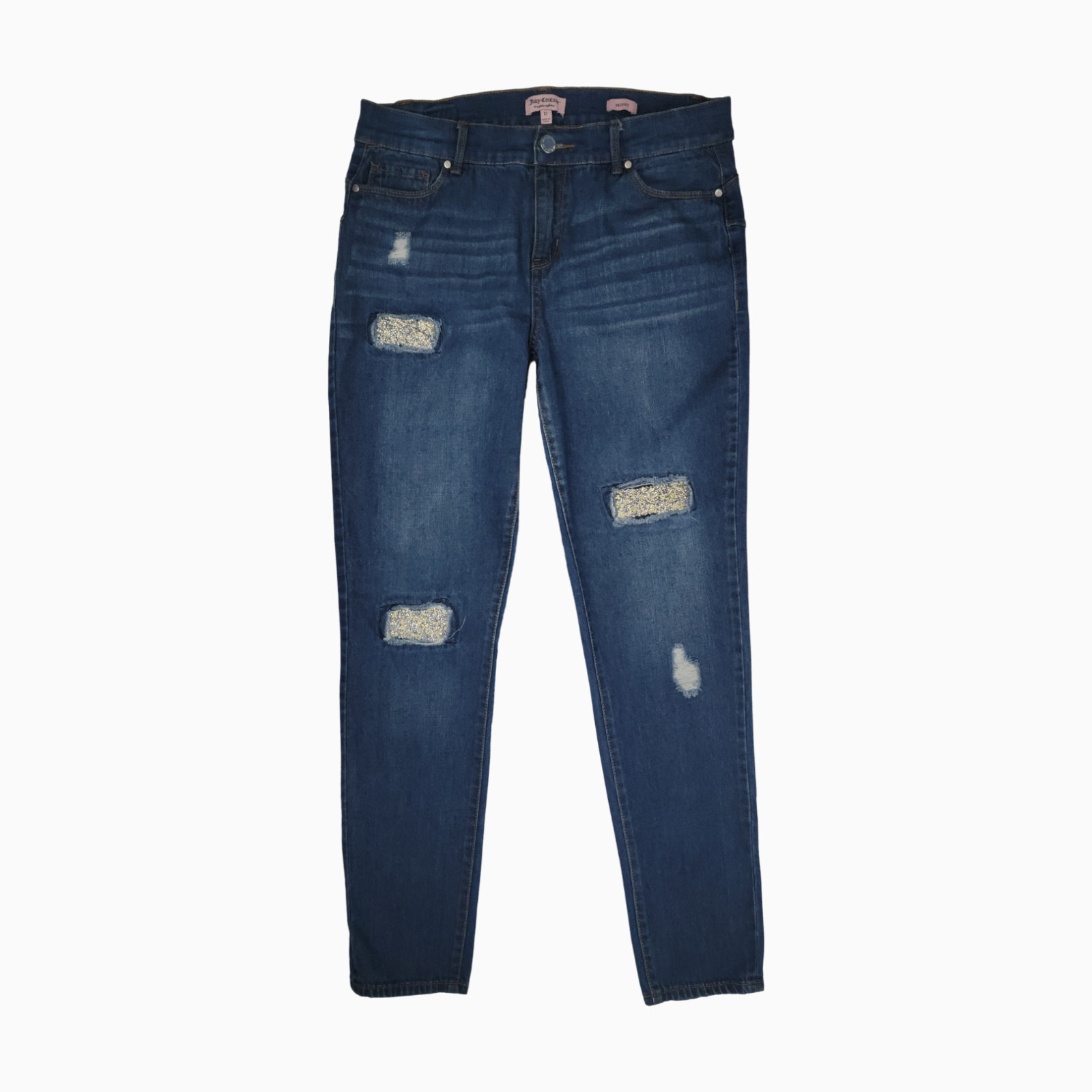 Embellished Crystal Distressed &ndash; Size 12