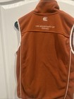Texas Longhorns Flanker Fleece Vest Small Burnt Orange Colosseum Athletics — photo 5