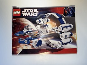 Lego Star Wars 7661 Jedi Starfighter with Hyperdrive Booster Ring No Minifigures