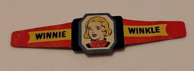 Vintage 1948 Post's Raisin Bran Cereal Winnie Winkle Tin Ring