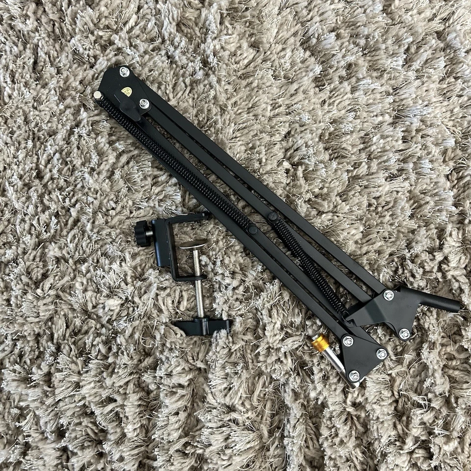 Condenser Microphone Kit Studio Recording Pro Filter Boom Arm Stand Shock Mount - Image 4 of 4