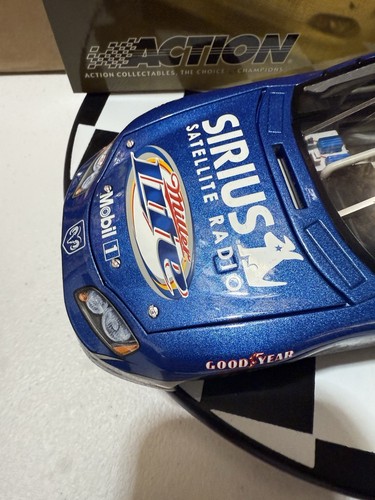 RARE* Rusty Wallace ELITE 2 Miller Lite Sirius Satellite Radio 2005 1/24 Diecast - Picture 3 of 13