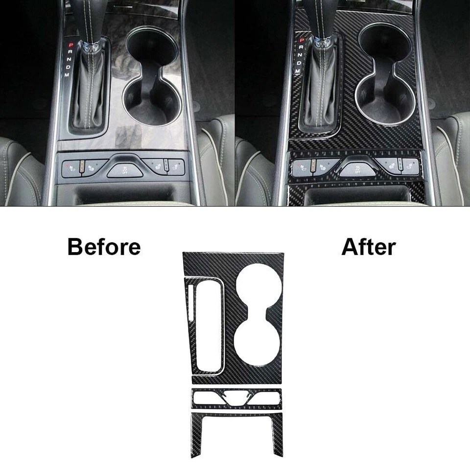 Kit completo cubierta interior fibra de carbono 36 piezas para Chevrolet Impala 2014-2020 Foto 2 de 4