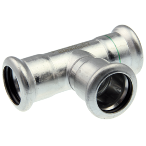 Xpress Stainless Steel 316L Equal Tee 42mm, Press Fit - SS24 Pegler Yorkshire