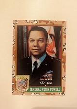 1991 Desert Storm 2 General Colin Powell Topps Trading Card TCG CCG