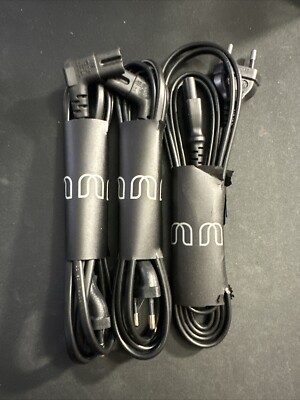 6 Ft USA IEC320 C7 2 Prong to Europe CEE 7/16 2 prong Outlet AC Power Cord 3pack