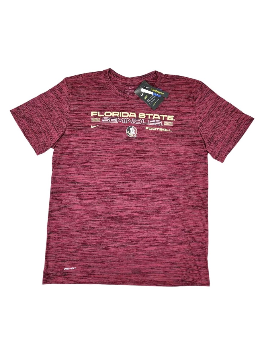 Nike Florida State Seminoles Dri-FIT Football T-Shirt Men's Size