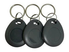 50 Kantech® Ioprox® XSF Compatible Fobs eXtended Secure Format--Thick Grey