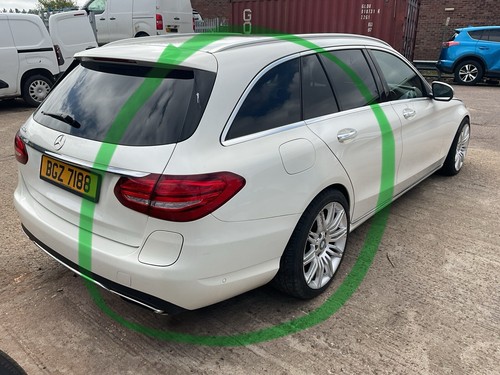 Mercedes C Class W205 2014 - 2020 OSR Driver Side Rear Quarter Panel ...