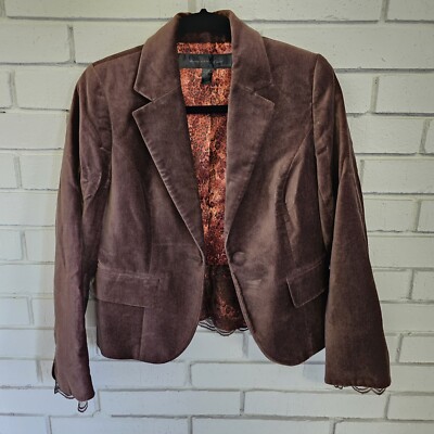 Apostrophe Luxury Is A State Of Mind Brown Velvet Lace Cuffs