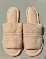 Women's Vintage Vanity Fair Pink Slippers, Size Small 5-6 NEW no Bag Or Tags.