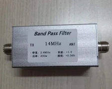 14MHz BPF Band Pass Filter Shortwave Communication High Isolation Degree Filter