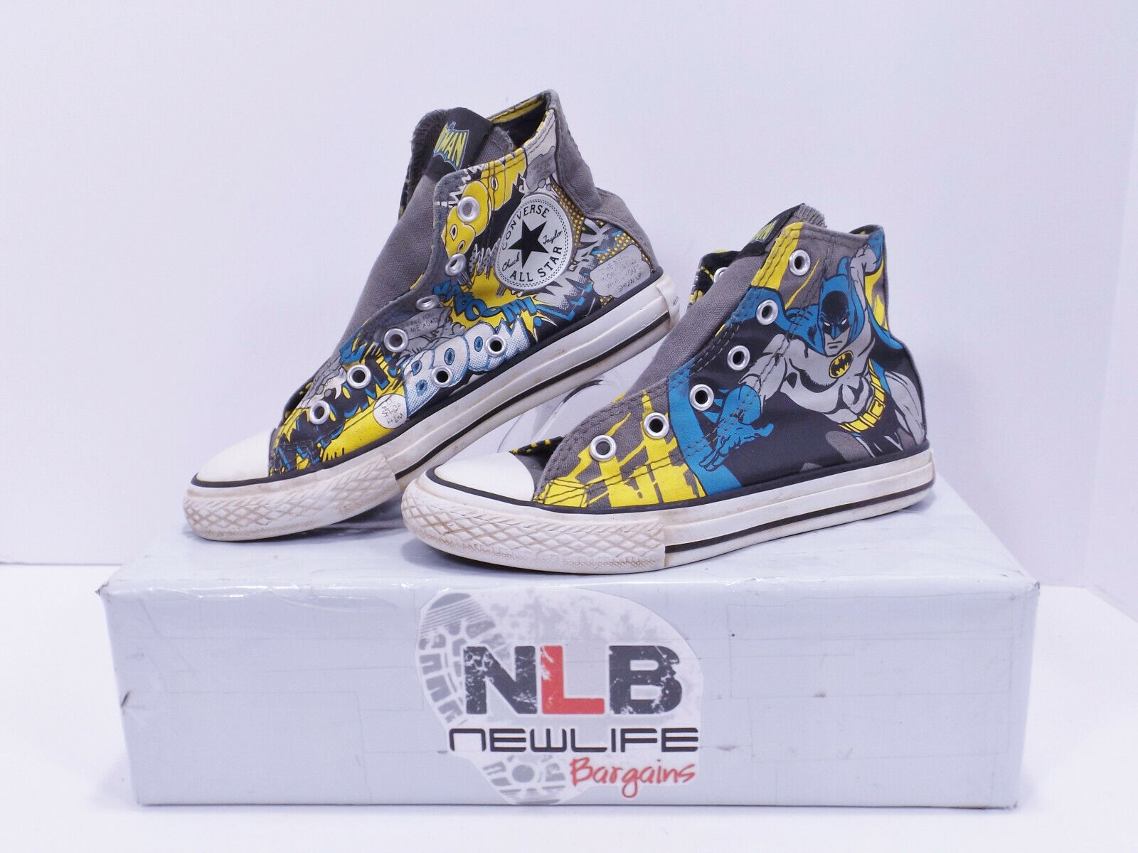 Converse All Star Youth Shoes 13 Batman DC Comics Chuck Taylor eBay