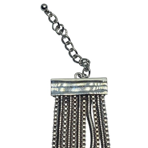 New PREMIER DESIGNS Bracelet GIRL POWER Sparkle Flower Metallic Industrial 5762 - Picture 3 of 5