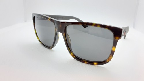 Gucci GG0010S-003 Havana Brown Grey Sunglasses New With Factory Cosmetic Defect - Picture 4 of 15