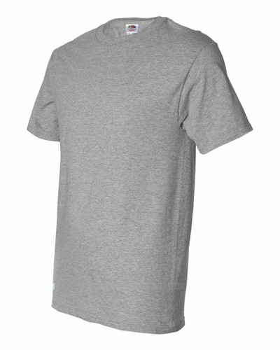 Fruit of the loom Men's HD Cotton Plain Crew Neck Short Sleeves T-Shirt 3931 - Picture 7 of 45