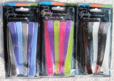 6 Goody Plastic 4 1/2" Sectioning Hair Clips Allergy Fasten Section Secure 2012