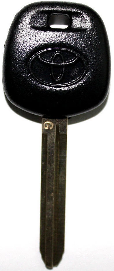 2 TOYOTA SCION UNCUT IGNITION/DOORS "G" STAMP TRANSPONDER CHIPPED LOGO KEY BLANK - Image 2 of 2