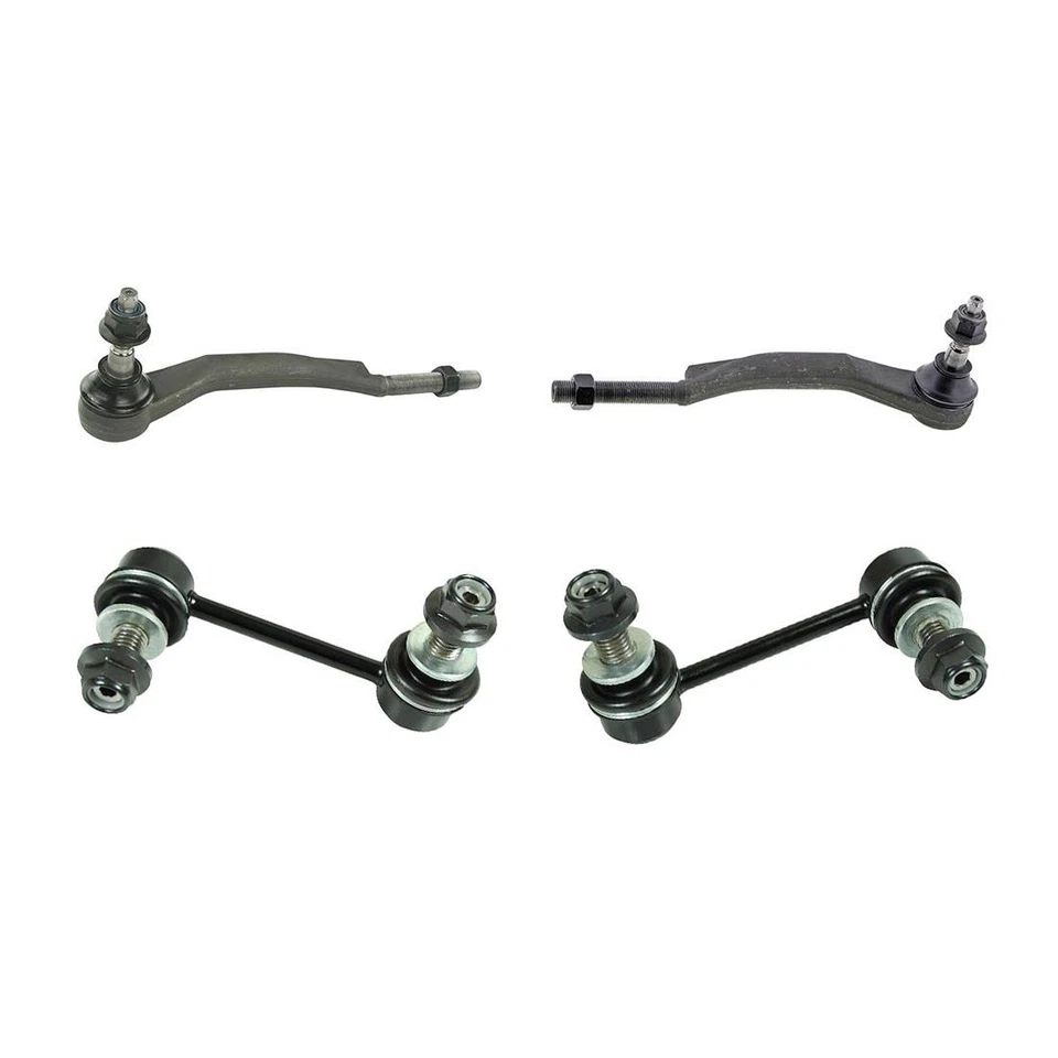 Barra estabilizadora de extremo de barra estabilizadora delantera Mevotech 4 piezas para Oldsmobile Bravada 2004 Foto 2 de 4