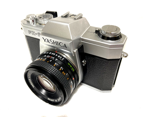 Yashica FX-2 35mm SLR Film Camera,50mm f/2 ML Lens/Shutter-Light Meter Work,Read - Picture 2 of 14
